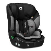 Scaun auto, Lionelo, Levi i-Size, Universal, Instalare FWF, Cu tetiera reglabila in 10 pozitii, Cu spatar detasabil, 76-150 cm, Conform cu R129, Gri BYNLO-LEVI_I-SIZE_BLACK_GREY
