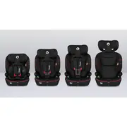 Scaun auto, Lionelo, Levi i-Size, Universal, Instalare FWF, Cu tetiera reglabila in 10 pozitii, Cu spatar detasabil, 76-150 cm, Conform cu R129, Negru BYNLO-LEVI_I-SIZE_SPORTY_BLACK