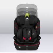 Scaun auto, Lionelo, Levi i-Size, Universal, Instalare FWF, Cu tetiera reglabila in 10 pozitii, Cu spatar detasabil, 76-150 cm, Conform cu R129, Negru BYNLO-LEVI_I-SIZE_SPORTY_BLACK