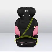 Scaun auto, Lionelo, Levi i-Size, Universal, Instalare FWF, Cu tetiera reglabila in 10 pozitii, Cu spatar detasabil, 76-150 cm, Conform cu R129, Roz BYNLO-LEVI_I-SIZE_PINK_BABY