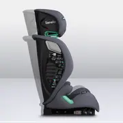Scaun auto, Lionelo, i-Size Igo, 100- 150 cm, Cu isofix, Protectie laterala, Ajustare spatar in 2 pozitii, Tetiera Tri-Guard reglabila in 11 pozitii, Conform cu standardul european de securitate R129, Gri BYNLO-IGO_I-SIZE_GREY_GRAPHITE