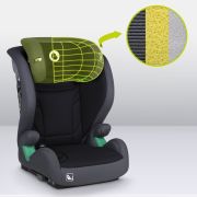 Scaun auto, Lionelo, i-Size Igo, 100- 150 cm, Cu isofix, Protectie laterala, Ajustare spatar in 2 pozitii, Tetiera Tri-Guard reglabila in 11 pozitii, Conform cu standardul european de securitate R129, Gri BYNLO-IGO_I-SIZE_GREY_GRAPHITE