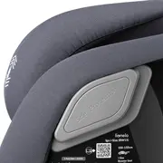 Scaun auto, Lionelo, i-Size Igo, 100- 150 cm, Cu isofix, Protectie laterala, Ajustare spatar in 2 pozitii, Tetiera Tri-Guard reglabila in 11 pozitii, Conform cu standardul european de securitate R129, Gri BYNLO-IGO_I-SIZE_GREY_GRAPHITE