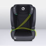 Scaun auto, Lionelo, i-Size Igo, 100- 150 cm, Cu isofix, Protectie laterala, Ajustare spatar in 2 pozitii, Tetiera Tri-Guard reglabila in 11 pozitii, Conform cu standardul european de securitate R129, Gri BYNLO-IGO_I-SIZE_GREY_GRAPHITE
