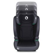 Scaun auto, Lionelo, i-Size Igo, 100- 150 cm, Cu isofix, Protectie laterala, Ajustare spatar in 2 pozitii, Tetiera Tri-Guard reglabila in 11 pozitii, Conform cu standardul european de securitate R129, Gri BYNLO-IGO_I-SIZE_GREY_GRAPHITE