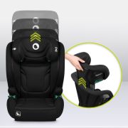 Scaun auto, Lionelo, i-Size Igo, 100- 150 cm, Cu isofix, Protectie laterala, Ajustare spatar in 2 pozitii, Tetiera Tri-Guard reglabila in 11 pozitii, Conform cu standardul european de securitate R129, Negru BYNLO-IGO_I-SIZE_BLACK_CARBON