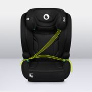 Scaun auto, Lionelo, i-Size Igo, 100- 150 cm, Cu isofix, Protectie laterala, Ajustare spatar in 2 pozitii, Tetiera Tri-Guard reglabila in 11 pozitii, Conform cu standardul european de securitate R129, Negru BYNLO-IGO_I-SIZE_BLACK_CARBON