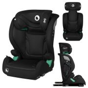 Scaun auto, Lionelo, i-Size Igo, 100- 150 cm, Cu isofix, Protectie laterala, Ajustare spatar in 2 pozitii, Tetiera Tri-Guard reglabila in 11 pozitii, Conform cu standardul european de securitate R129, Negru BYNLO-IGO_I-SIZE_BLACK_CARBON