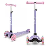 Trotineta Copii, Reglabila, Roti Luminoase, Uno Stars, 3+ Ani, Pana La 25 Kg, Kidwell Pjbhubauno02a1