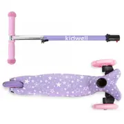 Trotineta Copii, Reglabila, Roti Luminoase, Uno Stars, 3+ Ani, Pana La 25 Kg, Kidwell Pjbhubauno02a1