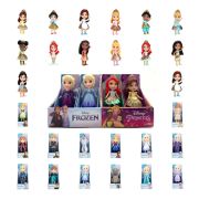 Disney Princess - Mini papusi printese Disney si Frozen, 8 cm BKF217584