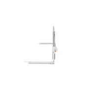 Bariera de siguranta rabatabila pentru pat, Momi Lexi Plus - Grey KRTAKCE00063