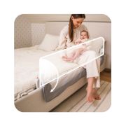 Bariera de siguranta rabatabila pentru pat, Momi Lexi XL Plus - Grey KRTAKCE00061