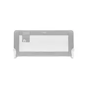 Bariera de siguranta rabatabila pentru pat, Momi Lexi XL Plus - Grey KRTAKCE00061