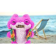 Fuggler - Jucarie de plus, 23 cm - Ciudateii in vacanta, Sketchy Squirrel - pink BKF15714A