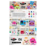 Fuggler - Jucarie de plus, 9 cm - Bebe ciudatei, Screech BKF15703J