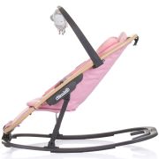 Scaunel balansoar chipolino senso pink marshmallow wood hubsheso0254pm