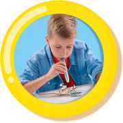 Set de carioci cu aerograf si dinozauri de lemn sa14284