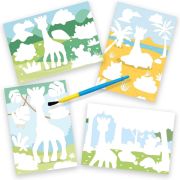 Set de colorat cu apa - girafa sophie sa14490
