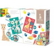 Set de colorat si pictat - girafa sophie sa14497