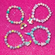 Set margelute pentru bratari - unicorni sa14749