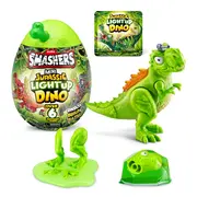 Smashers - Mini Ou surpriza cu peste 6 accesorii, Dino Jurassic Light-Up BKF74107