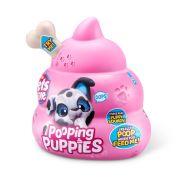 Pets Alive - Jucarie de plus interactiva catelus cu accesorii surpriza, Pooping Puppies BKF9542
