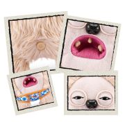 Fuggler - Jucarie de plus, 23 cm - Ciudateii in vacanta, Hedge Grog - cream BKF15714J