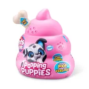 Pets Alive - Jucarie de plus interactiva catelus cu accesorii surpriza, Pooping Puppies BKF9542
