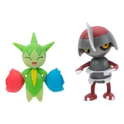 Pokemon - Set 2 figurine de actiune, (Pawniard & Roselia) S15 BKFPKW3006