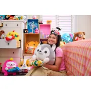 Snackles - Jucarie de plus colectibila S1W2, 35 cm, Hugh BKF77511K-1