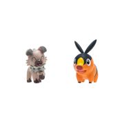 Pokemon - Set 2 figurine de actiune, (Tepig & Rockruff) S14 BKFPKW3001