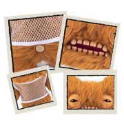 Fuggler - Jucarie de plus, 23 cm - Ciudateii in vacanta, Munch Munch - ginger BKF15714N