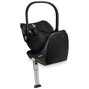 Baza scaun auto i-Size, Lionelo, Moxie, Rotativa 360, Cu isofix si picior stabilizator, Cu indicatori pentru instalare corecta, Negru BYNLO-MOXIE_I-SIZE_BASE_BLACK