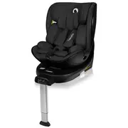 Baza scaun auto i-Size, Lionelo, Moxie, Rotativa 360, Cu isofix si picior stabilizator, Cu indicatori pentru instalare corecta, Negru BYNLO-MOXIE_I-SIZE_BASE_BLACK
