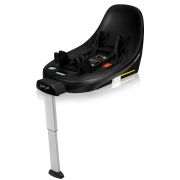 Baza scaun auto i-Size, Lionelo, Moxie, Rotativa 360, Cu isofix si picior stabilizator, Cu indicatori pentru instalare corecta, Negru BYNLO-MOXIE_I-SIZE_BASE_BLACK