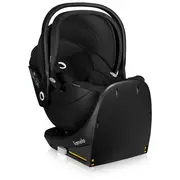 Baza scaun auto i-Size, Lionelo, Moxie, Rotativa 360, Cu isofix si picior stabilizator, Cu indicatori pentru instalare corecta, Negru BYNLO-MOXIE_I-SIZE_BASE_BLACK