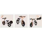 Bicicleta fara pedale, Lionelo, Toni, Cu ghidon si sa reglabile, Ultra usoara, 2.8 Kg, 18 luni+, Sustine 30 kg, Conform cu standardul EN71-1/2/3, Certificata TUV SUD, Bej BYNLO-TONI_BEIGE_SAND