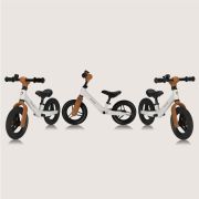 Bicicleta fara pedale, Lionelo, Toni, Cu ghidon si sa reglabile, Ultra usoara, 2.8 Kg, 18 luni+, Sustine 30 kg, Conform cu standardul EN71-1/2/3, Certificata TUV SUD, Bej BYNLO-TONI_BEIGE_SAND