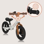 Bicicleta fara pedale, Lionelo, Toni, Cu ghidon si sa reglabile, Ultra usoara, 2.8 Kg, 18 luni+, Sustine 30 kg, Conform cu standardul EN71-1/2/3, Certificata TUV SUD, Bej BYNLO-TONI_BEIGE_SAND