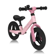 Bicicleta fara pedale, Lionelo, Toni, Cu ghidon si sa reglabile, Ultra usoara, 2.8 Kg, 18 luni+, Sustine 30 kg, Conform cu standardul EN71-1/2/3, Certificata TUV SUD, Roz BYNLO-TONI_PINK_ROSE