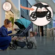 Carucior sport, Lionelo, Mira, Maner reglabil in 5 pozitii, Spatar si suport de picioare reglabile, Plasa de tantari si suport biberon incluse, Pana la 22 kg, 6 luni+, Conform cu EN1888-1, EN1888-2, Testare SGS, Roz BYNLO-MIRA_PINK_ROSE