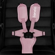 Carucior sport, Lionelo, Mira, Maner reglabil in 5 pozitii, Spatar si suport de picioare reglabile, Plasa de tantari si suport biberon incluse, Pana la 22 kg, 6 luni+, Conform cu EN1888-1, EN1888-2, Testare SGS, Roz BYNLO-MIRA_PINK_ROSE