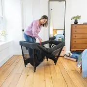 Joie - patut pliant de calatorie transformabil in tarc amigo, shale bbbp2431aasha000