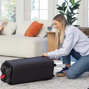 Joie - patut pliant de calatorie transformabil in tarc amigo, shale bbbp2431aasha000