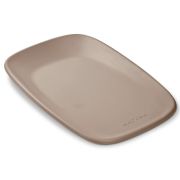 Saltea de infasat, Nattou, Softy, Moale, Utilizabil si fara husa, Design ergonomic, Spuma PU, 70x50x10 cm, Fara BPA, 0 luni+, Taupe BYN145077