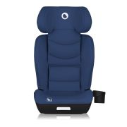 Scaun auto i-Size, Lionelo, Neal, Spatar reglabil in 4 pozitii, Tetiera in 10 pozitii, Suport sticla inclus, 15-36 Kg, 100-150 cm, Cu Isofix, Conform ECE R129, Albastru BYNLO-NEAL_I-SIZE_BLUE_NAVY