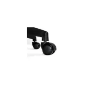 Scaun birou ergonomic OFF987, mesh, mecanism a-sincron, cotiere reglabile, 110 kg, negru DRM10648