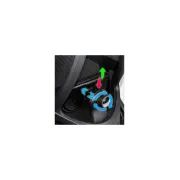 Scaun birou ergonomic OFF987, mesh, mecanism a-sincron, cotiere reglabile, 110 kg, negru DRM10648