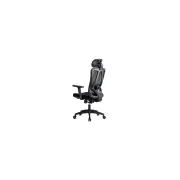 Scaun birou ergonomic OFF987, mesh, mecanism a-sincron, cotiere reglabile, 110 kg, negru DRM10648